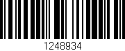 Código de barras (EAN, GTIN, SKU, ISBN): '1248934'