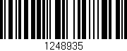 Código de barras (EAN, GTIN, SKU, ISBN): '1248935'