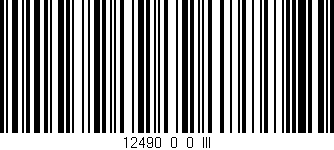 Código de barras (EAN, GTIN, SKU, ISBN): '12490_0_0_III'
