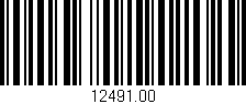 Código de barras (EAN, GTIN, SKU, ISBN): '12491.00'