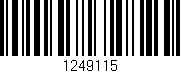 Código de barras (EAN, GTIN, SKU, ISBN): '1249115'