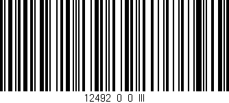 Código de barras (EAN, GTIN, SKU, ISBN): '12492_0_0_III'