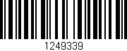Código de barras (EAN, GTIN, SKU, ISBN): '1249339'