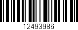 Código de barras (EAN, GTIN, SKU, ISBN): '12493986'
