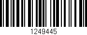 Código de barras (EAN, GTIN, SKU, ISBN): '1249445'
