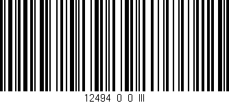 Código de barras (EAN, GTIN, SKU, ISBN): '12494_0_0_III'