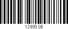 Código de barras (EAN, GTIN, SKU, ISBN): '12495.06'