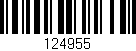 Código de barras (EAN, GTIN, SKU, ISBN): '124955'