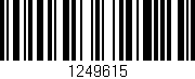 Código de barras (EAN, GTIN, SKU, ISBN): '1249615'