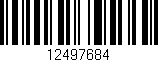 Código de barras (EAN, GTIN, SKU, ISBN): '12497684'