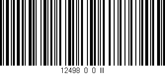 Código de barras (EAN, GTIN, SKU, ISBN): '12498_0_0_III'