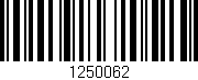 Código de barras (EAN, GTIN, SKU, ISBN): '1250062'