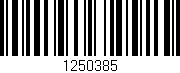 Código de barras (EAN, GTIN, SKU, ISBN): '1250385'