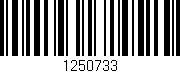 Código de barras (EAN, GTIN, SKU, ISBN): '1250733'