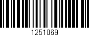 Código de barras (EAN, GTIN, SKU, ISBN): '1251069'