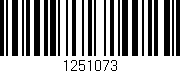 Código de barras (EAN, GTIN, SKU, ISBN): '1251073'