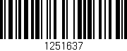 Código de barras (EAN, GTIN, SKU, ISBN): '1251637'
