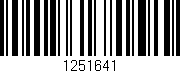 Código de barras (EAN, GTIN, SKU, ISBN): '1251641'