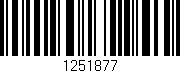 Código de barras (EAN, GTIN, SKU, ISBN): '1251877'