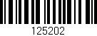 Código de barras (EAN, GTIN, SKU, ISBN): '125202'