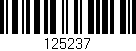 Código de barras (EAN, GTIN, SKU, ISBN): '125237'