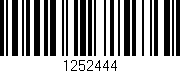 Código de barras (EAN, GTIN, SKU, ISBN): '1252444'