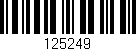 Código de barras (EAN, GTIN, SKU, ISBN): '125249'