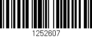 Código de barras (EAN, GTIN, SKU, ISBN): '1252607'