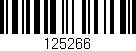 Código de barras (EAN, GTIN, SKU, ISBN): '125266'
