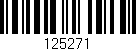 Código de barras (EAN, GTIN, SKU, ISBN): '125271'