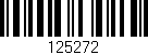 Código de barras (EAN, GTIN, SKU, ISBN): '125272'