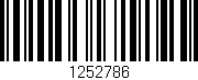 Código de barras (EAN, GTIN, SKU, ISBN): '1252786'