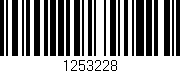 Código de barras (EAN, GTIN, SKU, ISBN): '1253228'