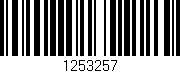 Código de barras (EAN, GTIN, SKU, ISBN): '1253257'