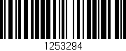 Código de barras (EAN, GTIN, SKU, ISBN): '1253294'