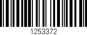 Código de barras (EAN, GTIN, SKU, ISBN): '1253372'