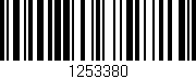 Código de barras (EAN, GTIN, SKU, ISBN): '1253380'