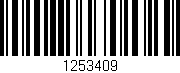Código de barras (EAN, GTIN, SKU, ISBN): '1253409'