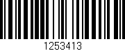 Código de barras (EAN, GTIN, SKU, ISBN): '1253413'