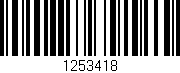 Código de barras (EAN, GTIN, SKU, ISBN): '1253418'