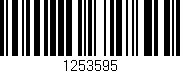 Código de barras (EAN, GTIN, SKU, ISBN): '1253595'