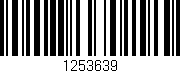 Código de barras (EAN, GTIN, SKU, ISBN): '1253639'