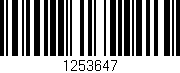 Código de barras (EAN, GTIN, SKU, ISBN): '1253647'