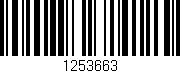 Código de barras (EAN, GTIN, SKU, ISBN): '1253663'
