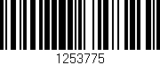 Código de barras (EAN, GTIN, SKU, ISBN): '1253775'