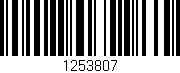 Código de barras (EAN, GTIN, SKU, ISBN): '1253807'