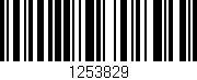 Código de barras (EAN, GTIN, SKU, ISBN): '1253829'