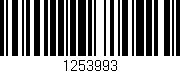 Código de barras (EAN, GTIN, SKU, ISBN): '1253993'