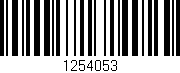 Código de barras (EAN, GTIN, SKU, ISBN): '1254053'