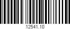 Código de barras (EAN, GTIN, SKU, ISBN): '12541.10'